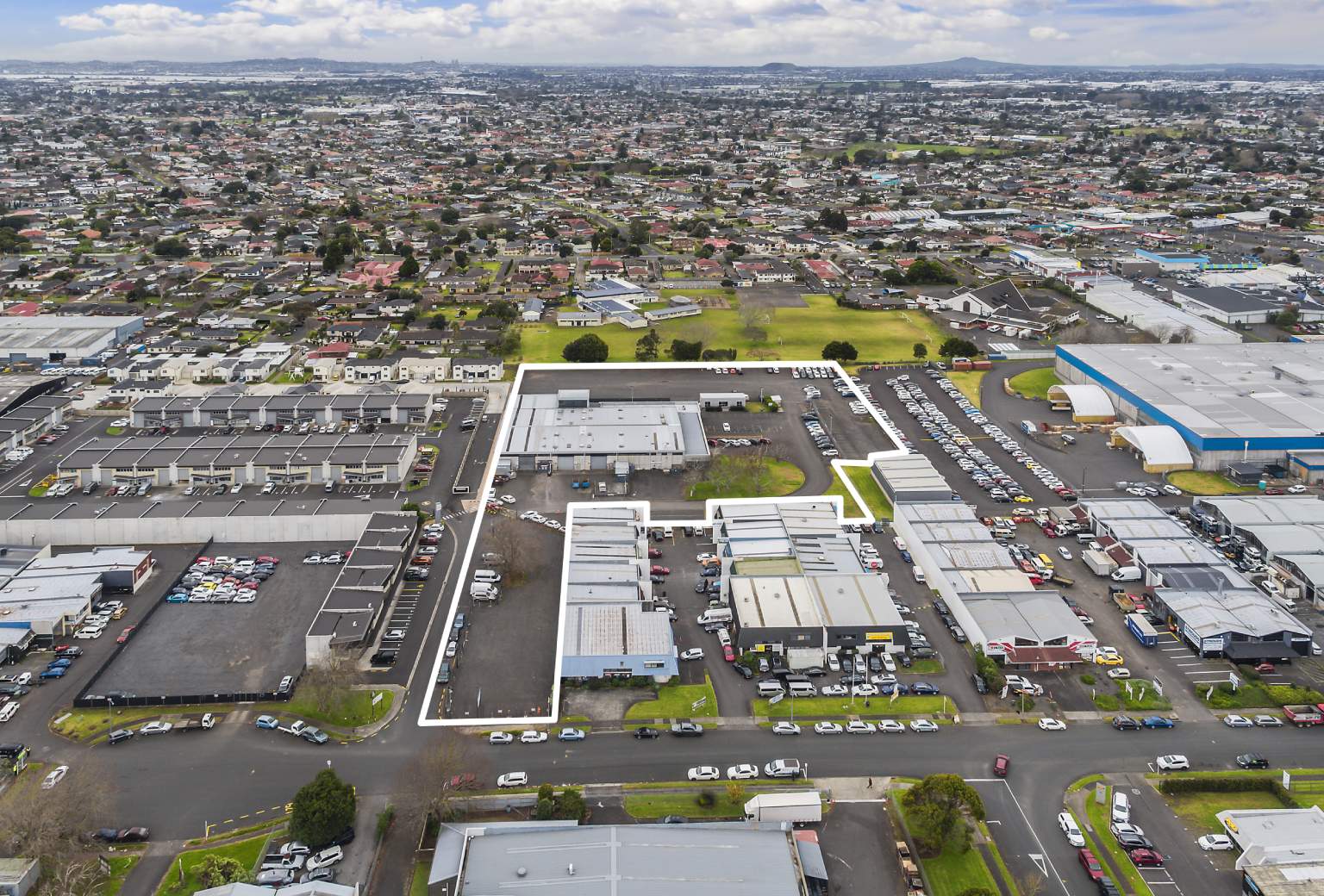 A site to behold  Large 16ha industrial site with vacant premises in Manukau up for grabs