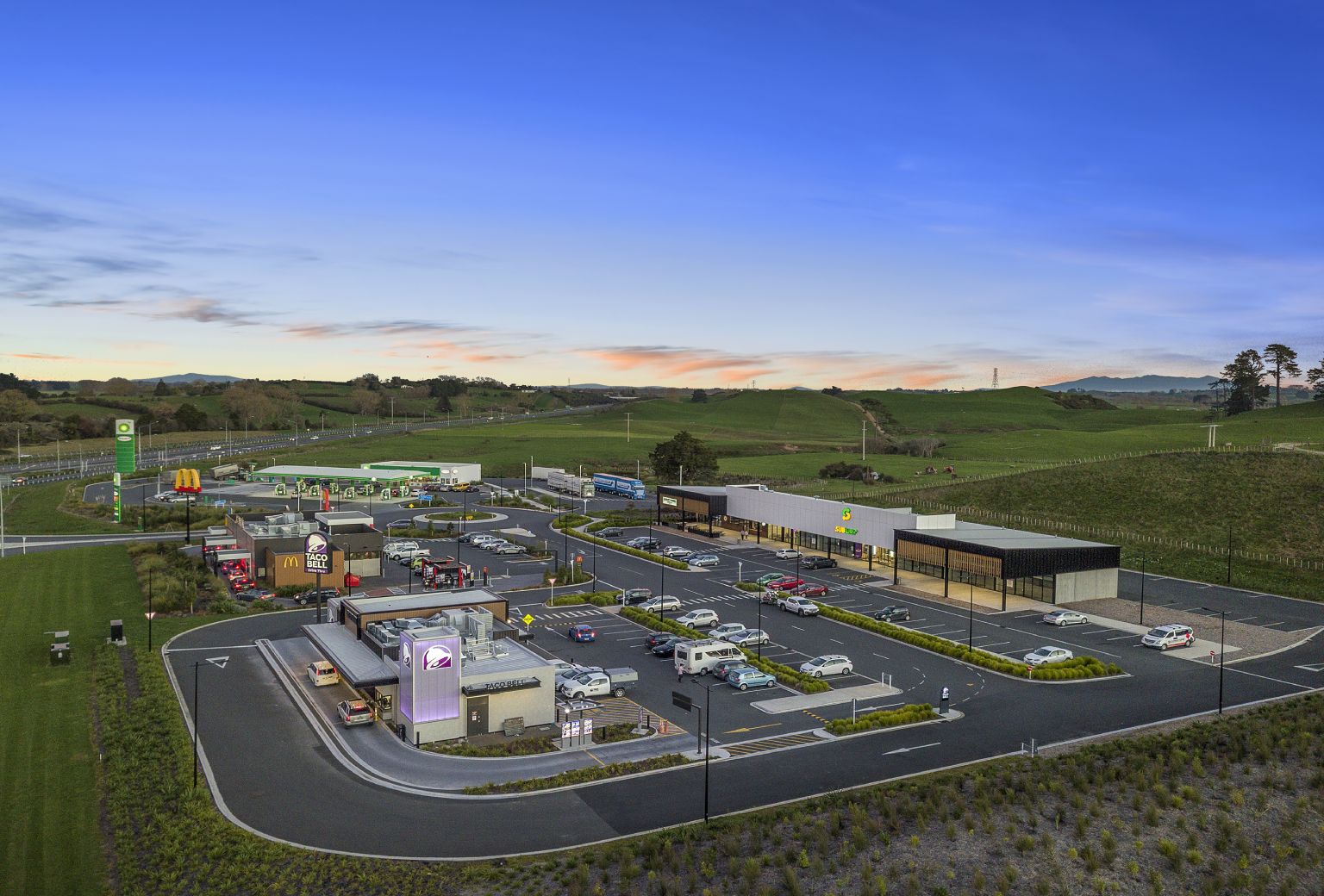 Topnotch tenants a prominent feature of busy service centre in Waikato