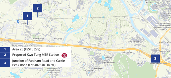 Hong Kong blog CIVAS Land Sale 2106 map