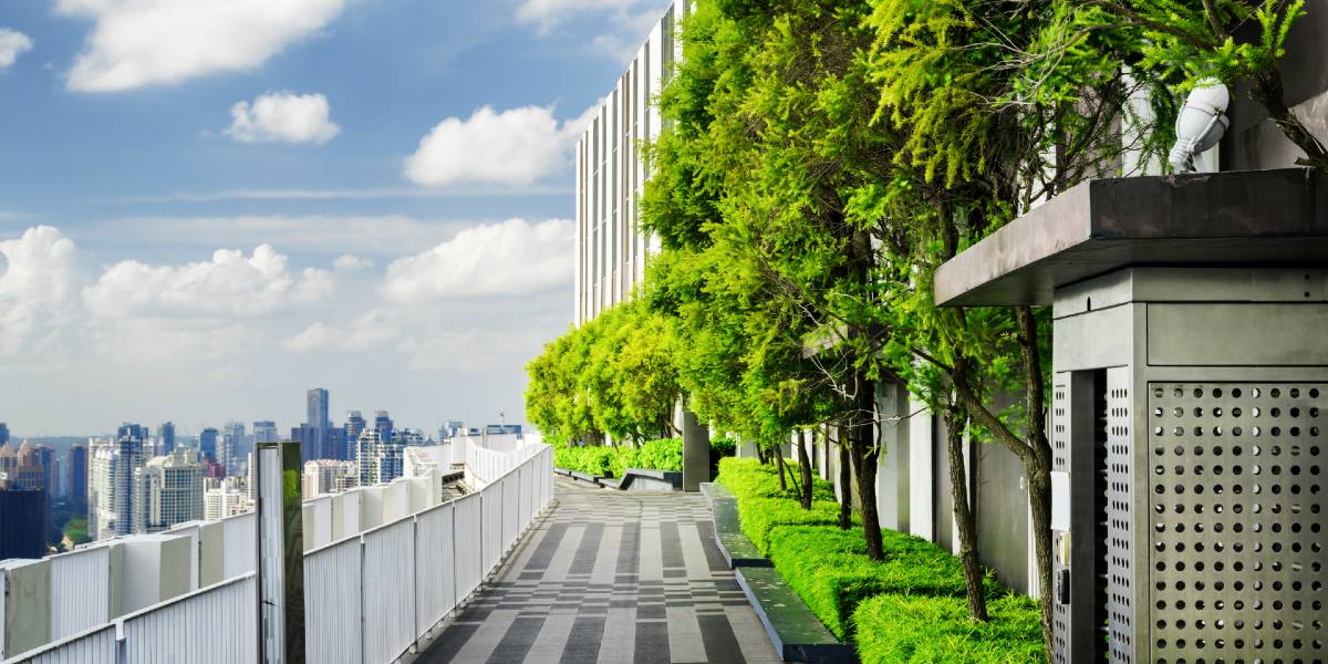 Colliers REview Singapore blog - Three burning questions Property Management - Larger green spaces in residential buildings