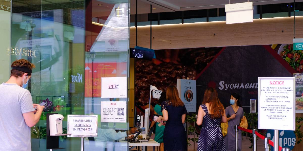 Colliers REview Singapore blog - Three Burning Questions Property Management - Safe entry measures