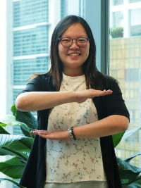 Colliers Singapore IWD 2020  Claris Sim sign 200x267