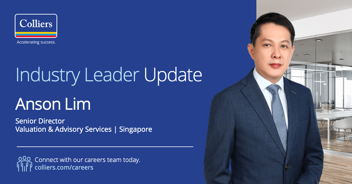 Anson Lim, Colliers Expert, Valuation and Advisory Services