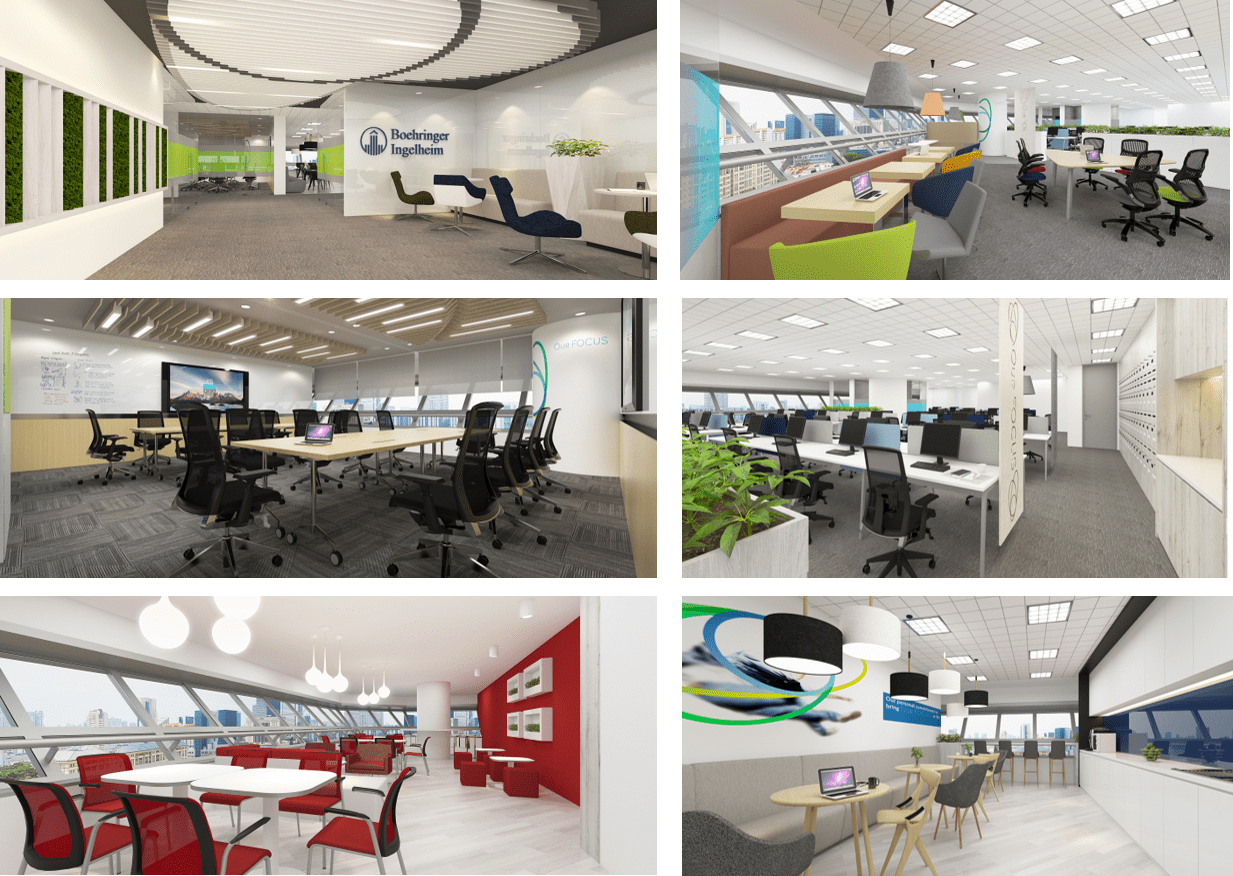 Colliers Singapore - Case study - Occupier Services for Boehringer-Ingelheim office workplace strategy