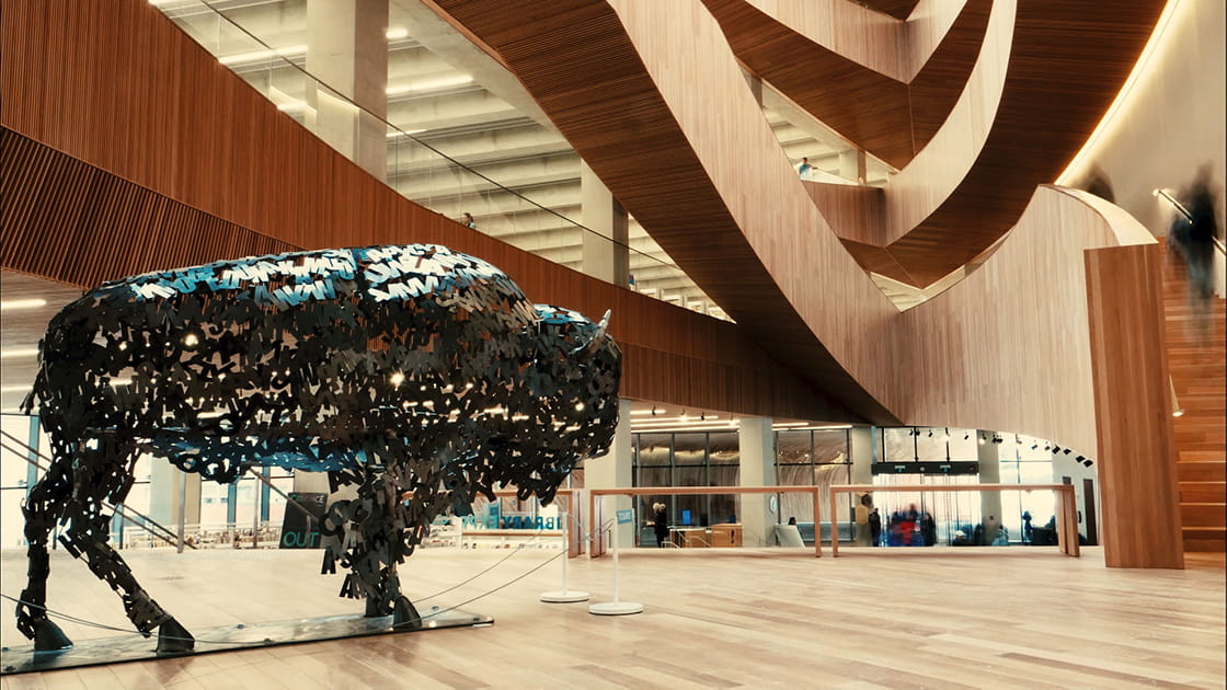 Calgary Public Library Interior Great Spaces Video