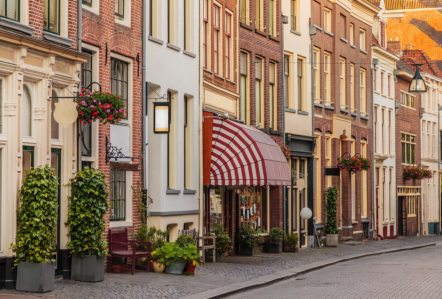 lege winkelstraat in zutphen