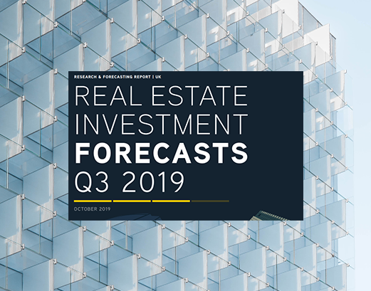 real estate investment forecast Q3 2019