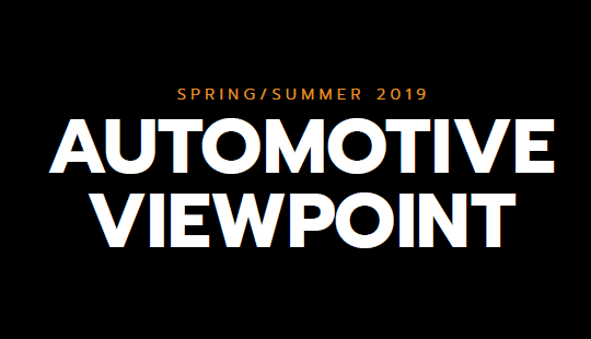 Automotive Viewpoint Spring Summer 2019