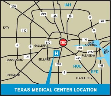 Texas Medical Center Map