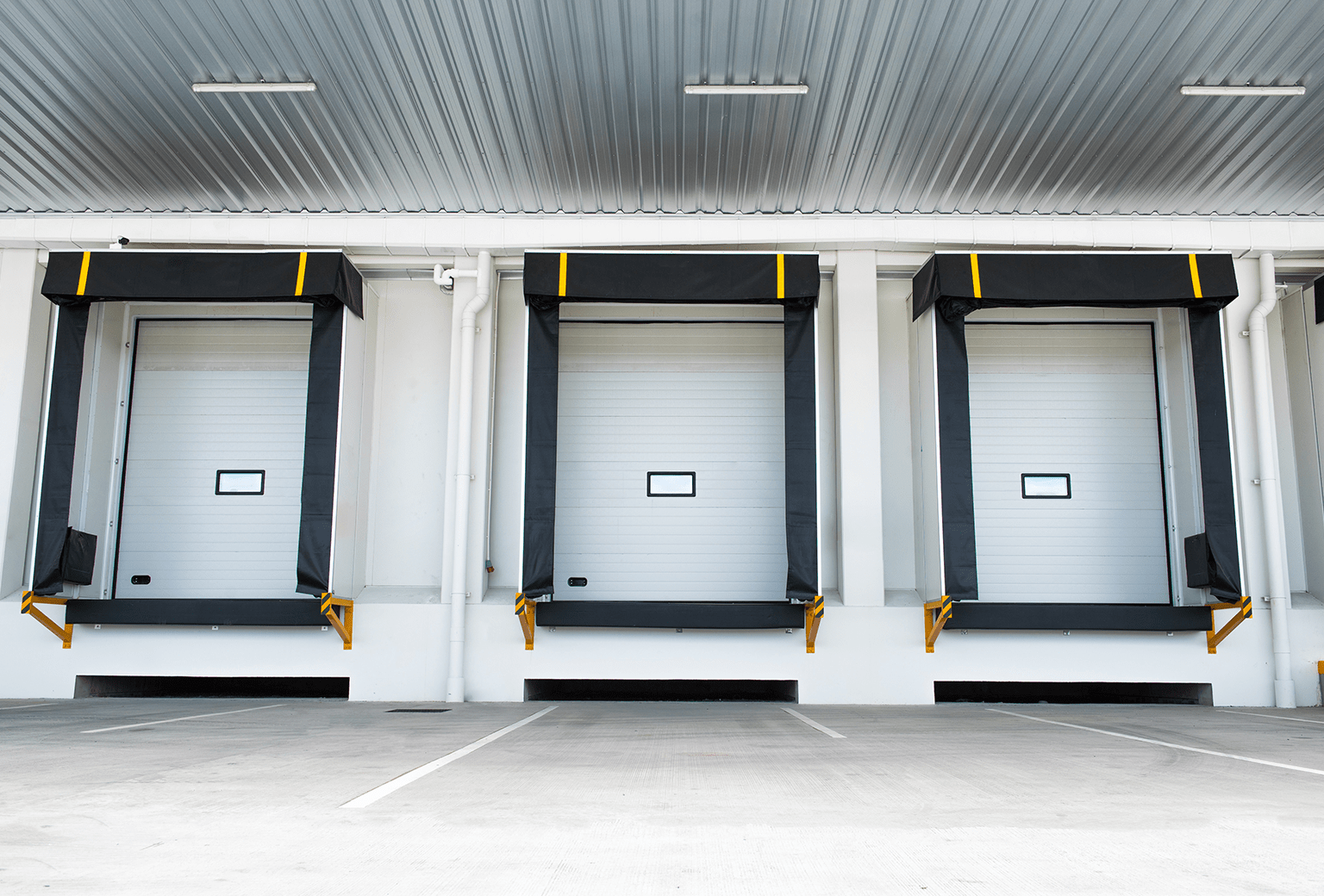 Industrial Building dock doors